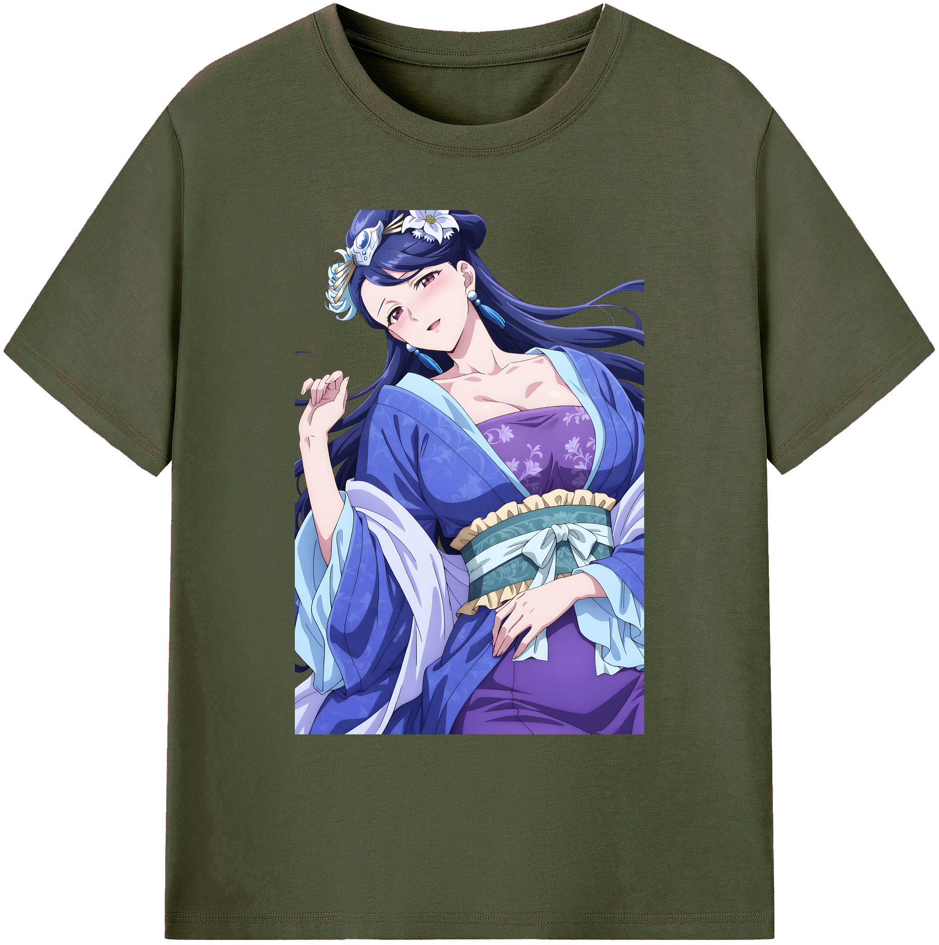 （画像用） 薬屋のひとりごと The Apothecary Diaries 綿100％ メンズ半袖Tシャツ｜肌触りやわらか＆通気性